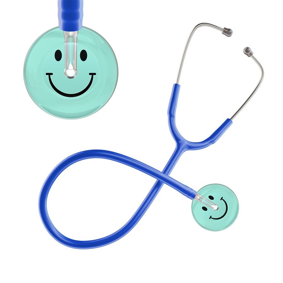 Light Smiley Face Stethoscope