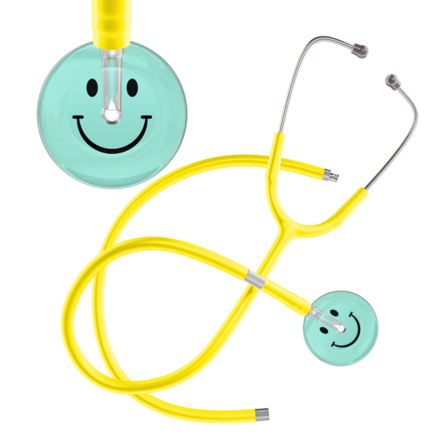 Light Smiley Face Stethoscope