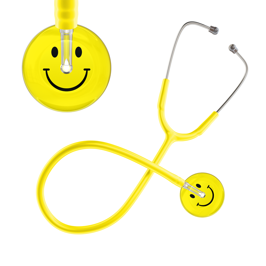 Light Smiley Face Stethoscope
