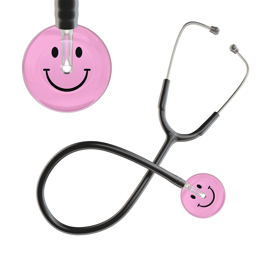 Light Smiley Face Stethoscope