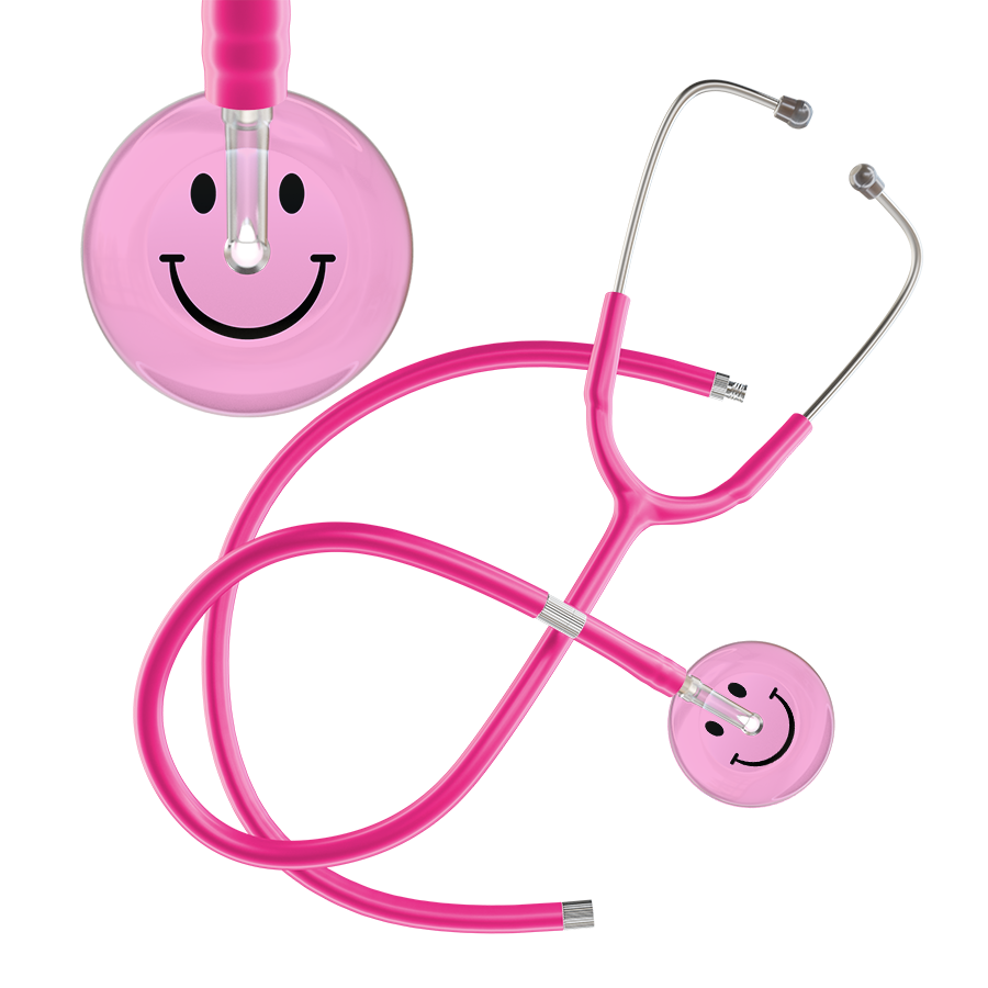 Light Smiley Face Stethoscope