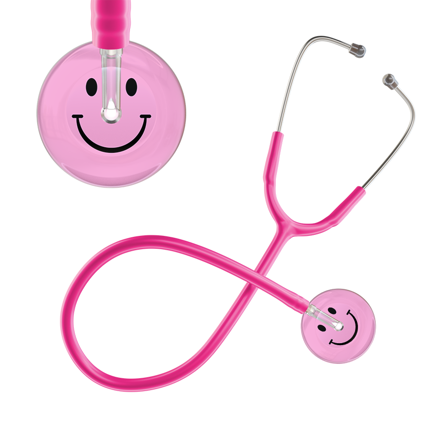 Light Smiley Face Stethoscope