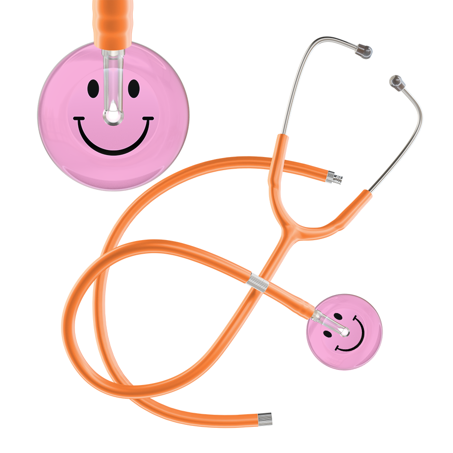 Light Smiley Face Stethoscope