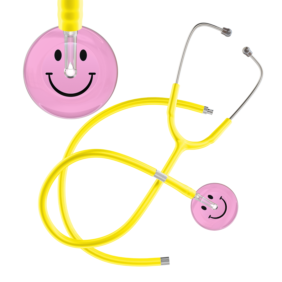 Light Smiley Face Stethoscope