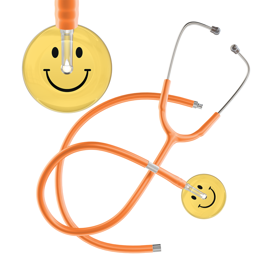 Light Smiley Face Stethoscope