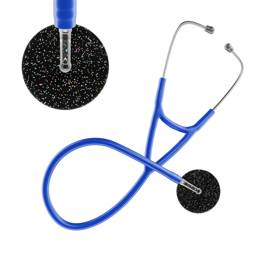 Ultrascope Single Stethoscope Twilight Black (BK) / Adult / Royal Blue Dark Twilight Cardiology Stethoscope