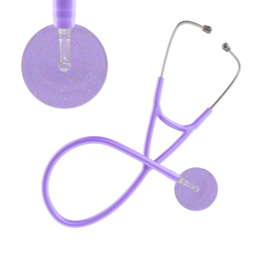 Ultrascope Single Stethoscope Twilight Lavender (LA) / Adult / Lavender Light Twilight Cardiology Stethoscope