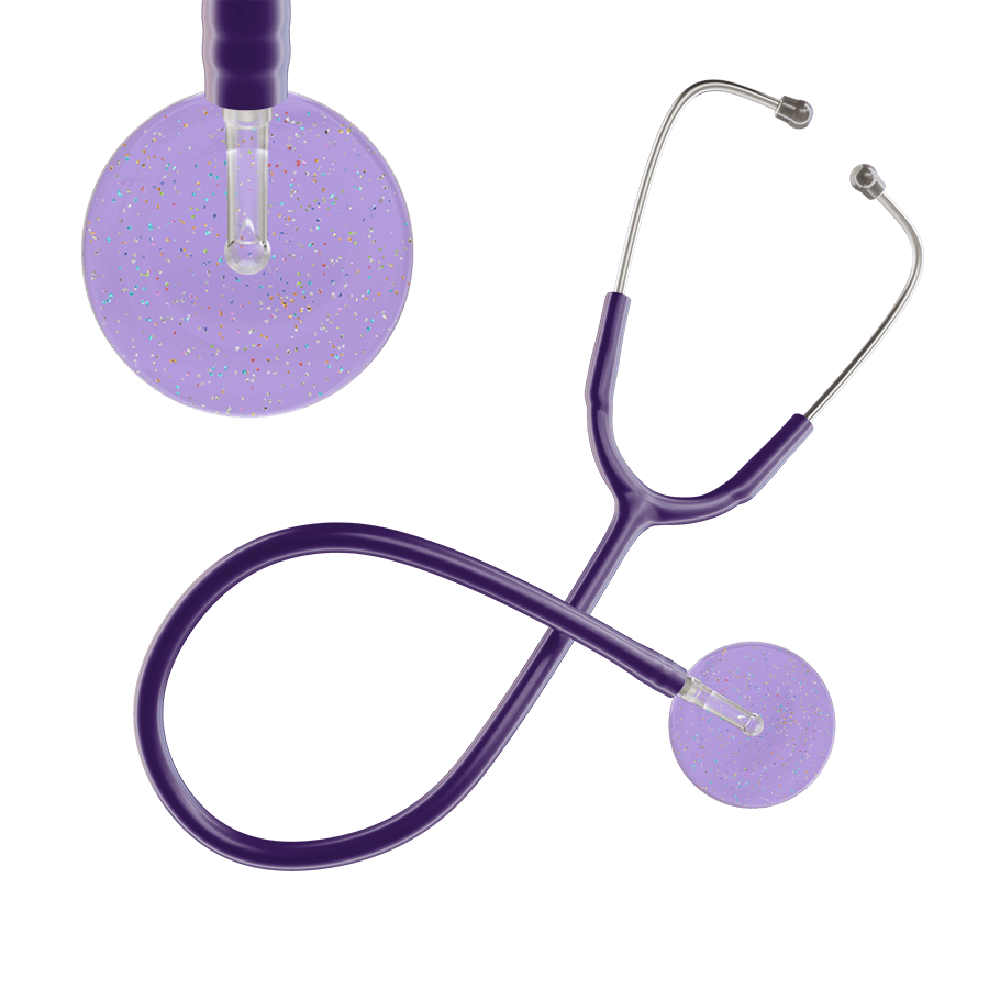 Ultrascope Single Stethoscope Twilight Lavender (LA) / Adult / Purple Light Twilight Stethoscope