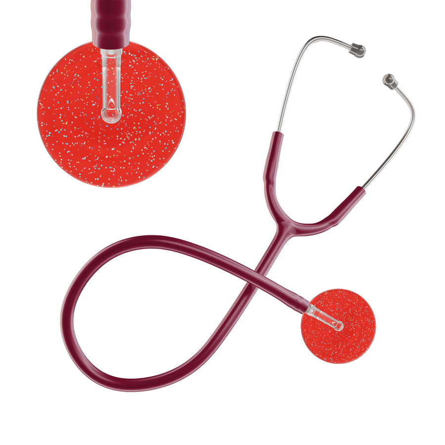 Ultrascope Single Stethoscope Twilight Red (RD) / Adult / Burgundy Dark Twilight Stethoscope