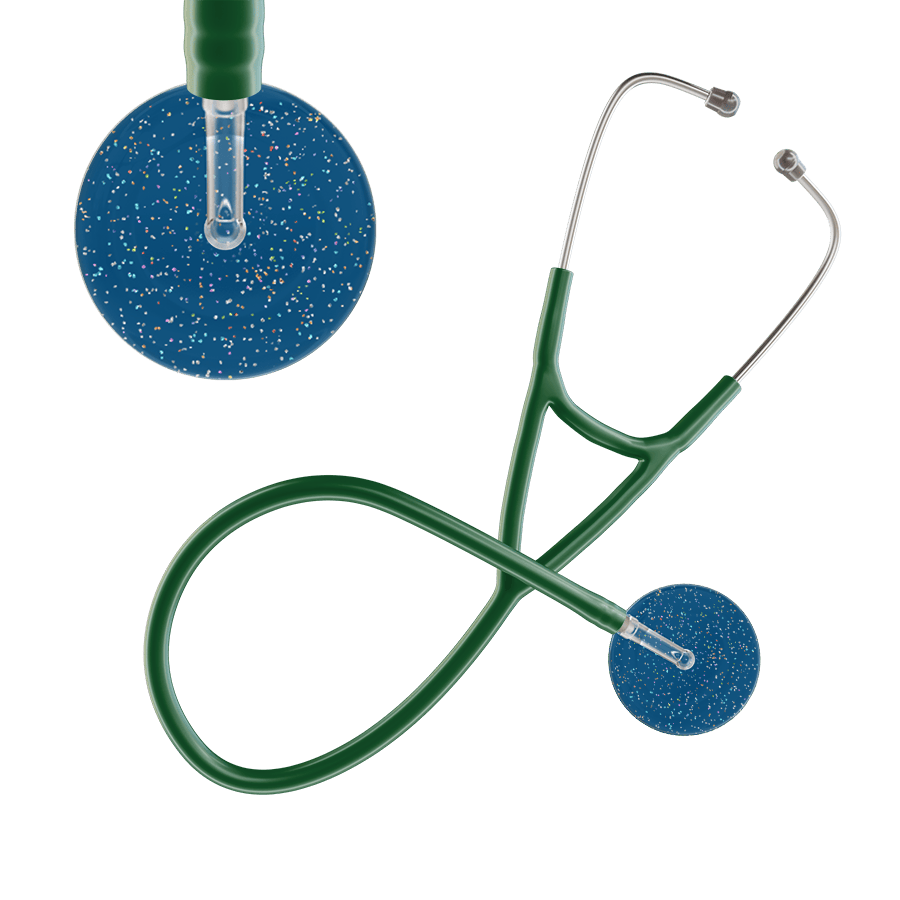 Ultrascope Single Stethoscope Twilight Steel Blue (SB) / Adult / Dark Green Dark Twilight Cardiology Stethoscope