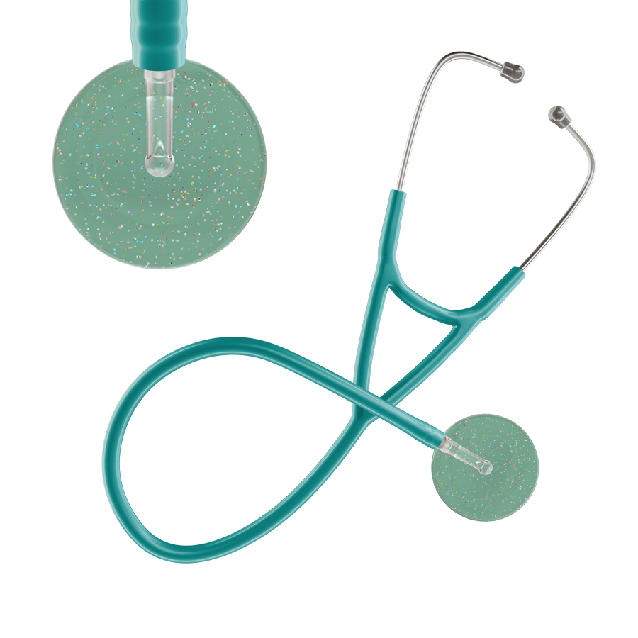 Ultrascope Single Stethoscope Twilight Sage (SG) / Adult / Jade Light Twilight Cardiology Stethoscope