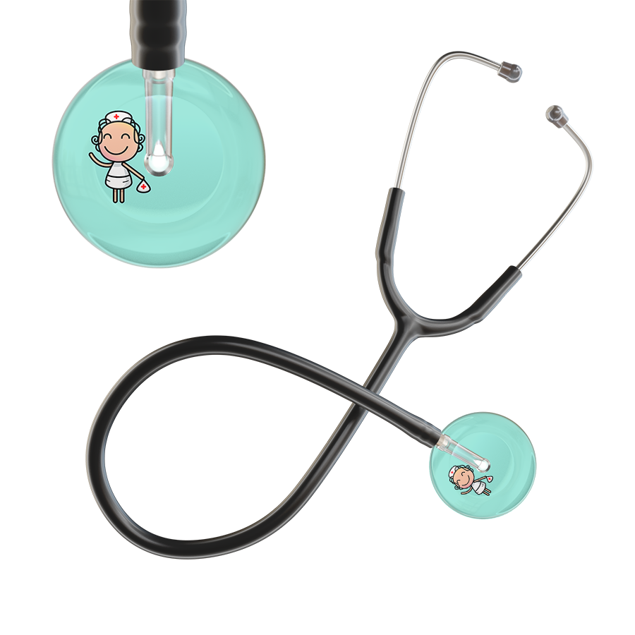 Cartoon Nurse F2 Skin Stethoscope