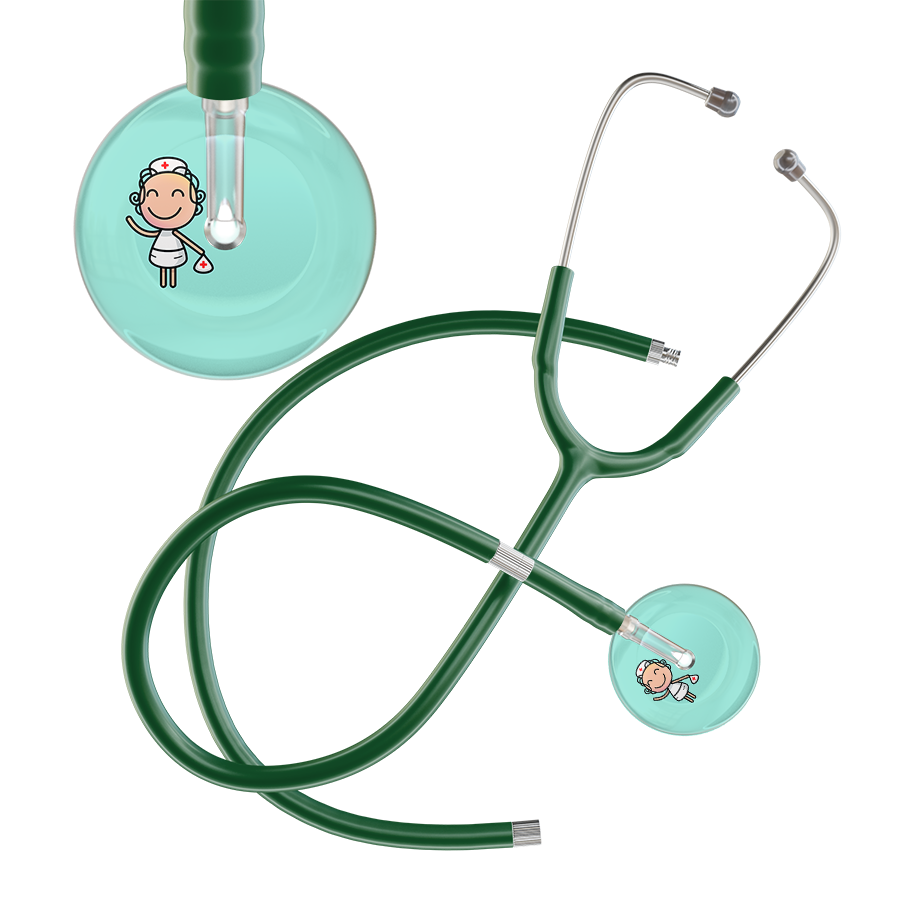 Cartoon Nurse F2 Skin Stethoscope