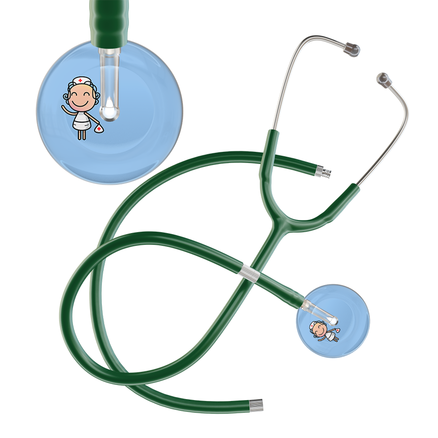Cartoon Nurse F2 Skin Stethoscope
