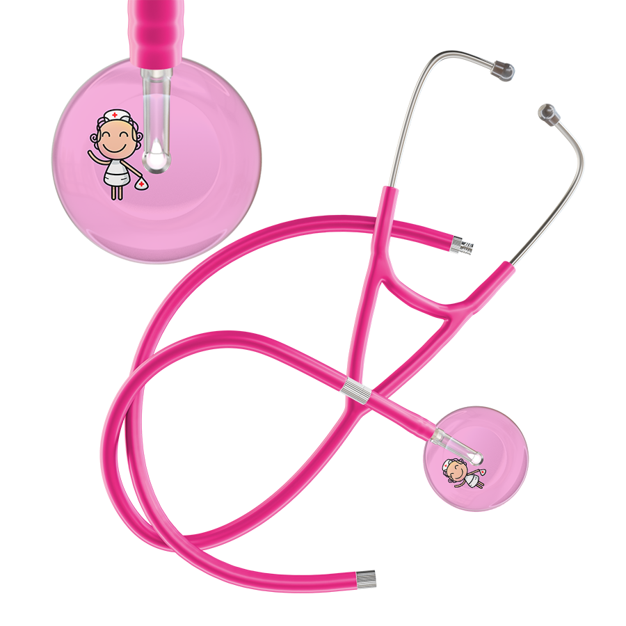 Cartoon Nurse F2 Skin Cardiology Stethoscope