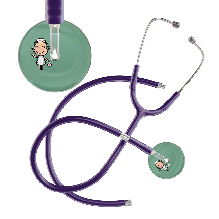 Cartoon Nurse F2 Skin Stethoscope