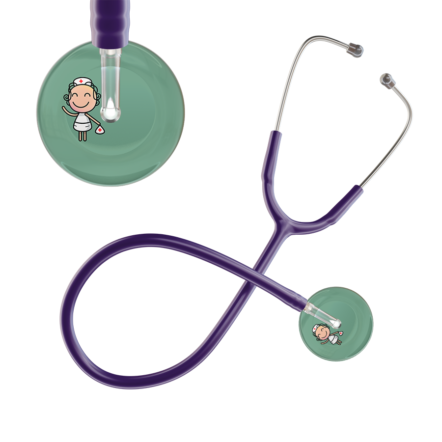 Cartoon Nurse F2 Skin Stethoscope