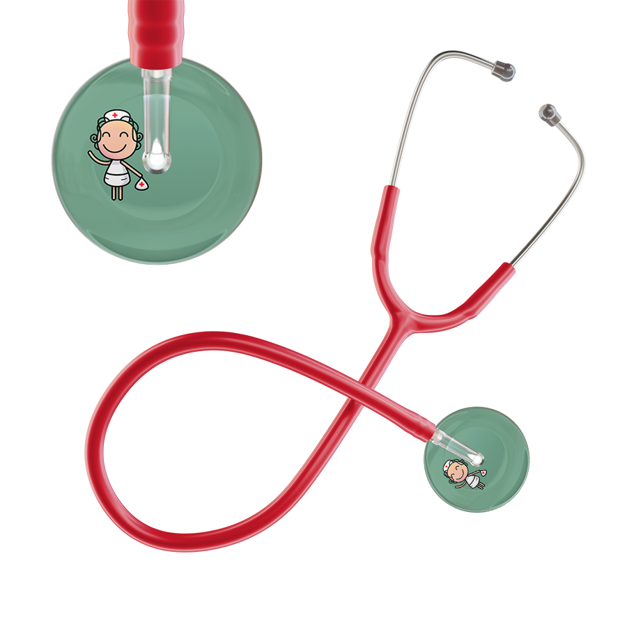 Cartoon Nurse F2 Skin Stethoscope