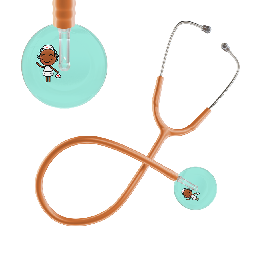Cartoon Nurse F4 Skin Stethoscope