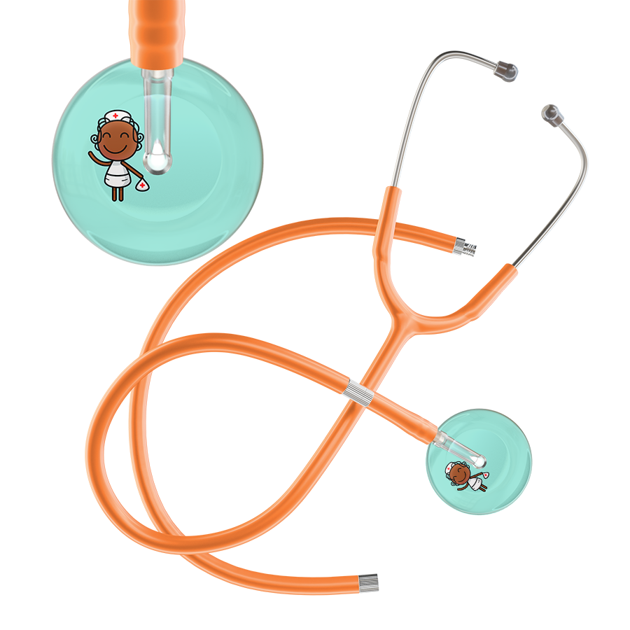 Cartoon Nurse F4 Skin Stethoscope