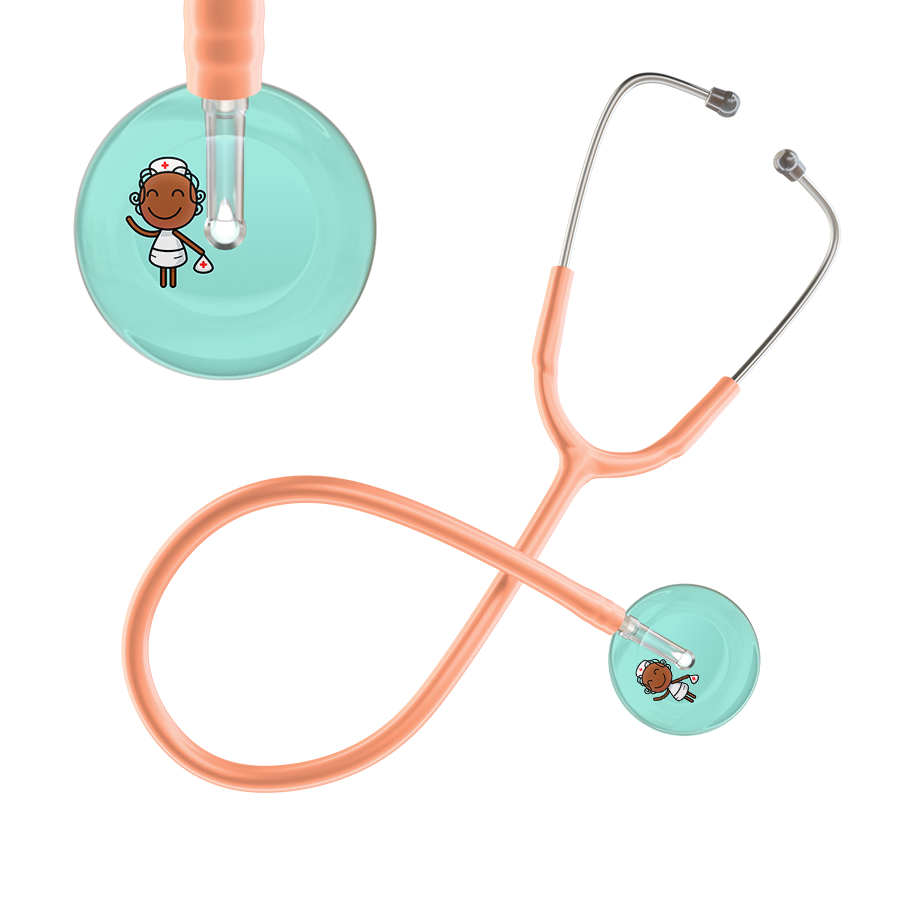 Cartoon Nurse F4 Skin Stethoscope