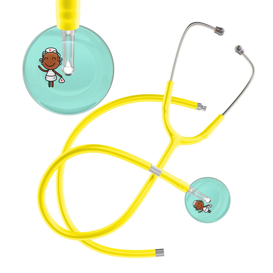 Cartoon Nurse F4 Skin Stethoscope