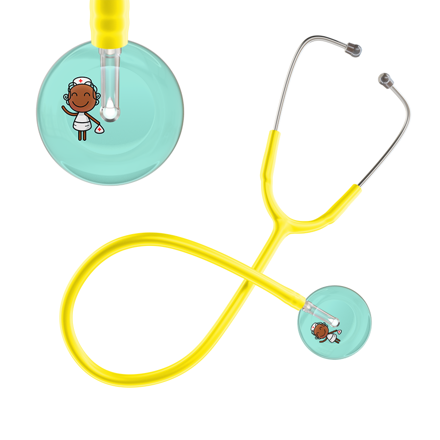 Cartoon Nurse F4 Skin Stethoscope