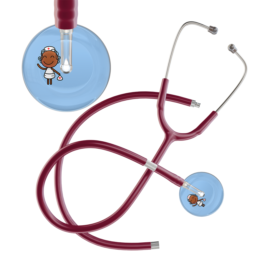 Cartoon Nurse F4 Skin Stethoscope