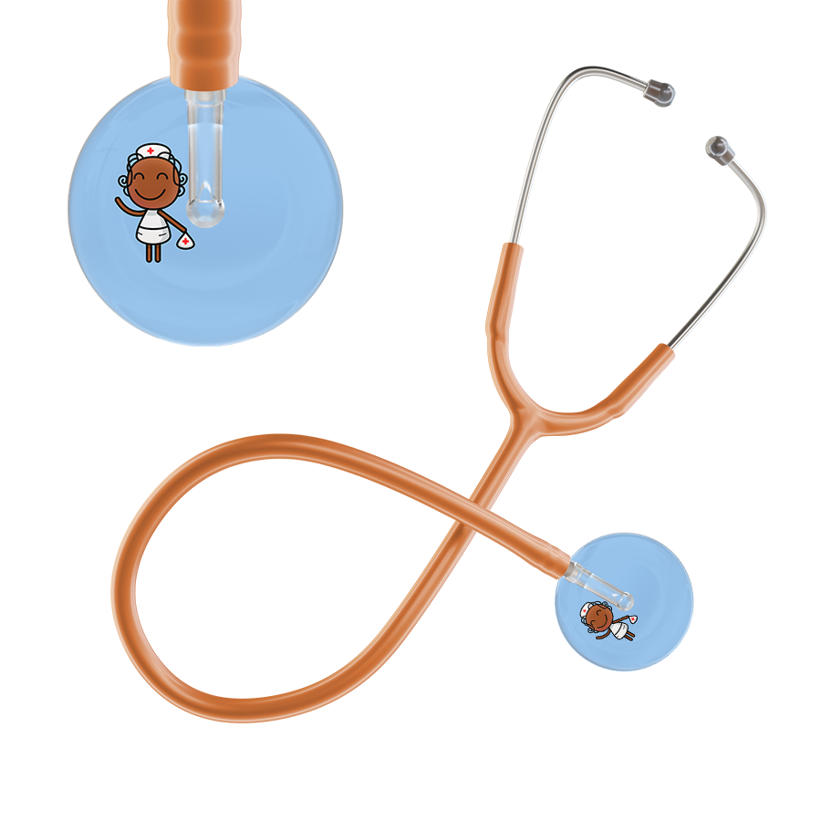 Cartoon Nurse F4 Skin Stethoscope