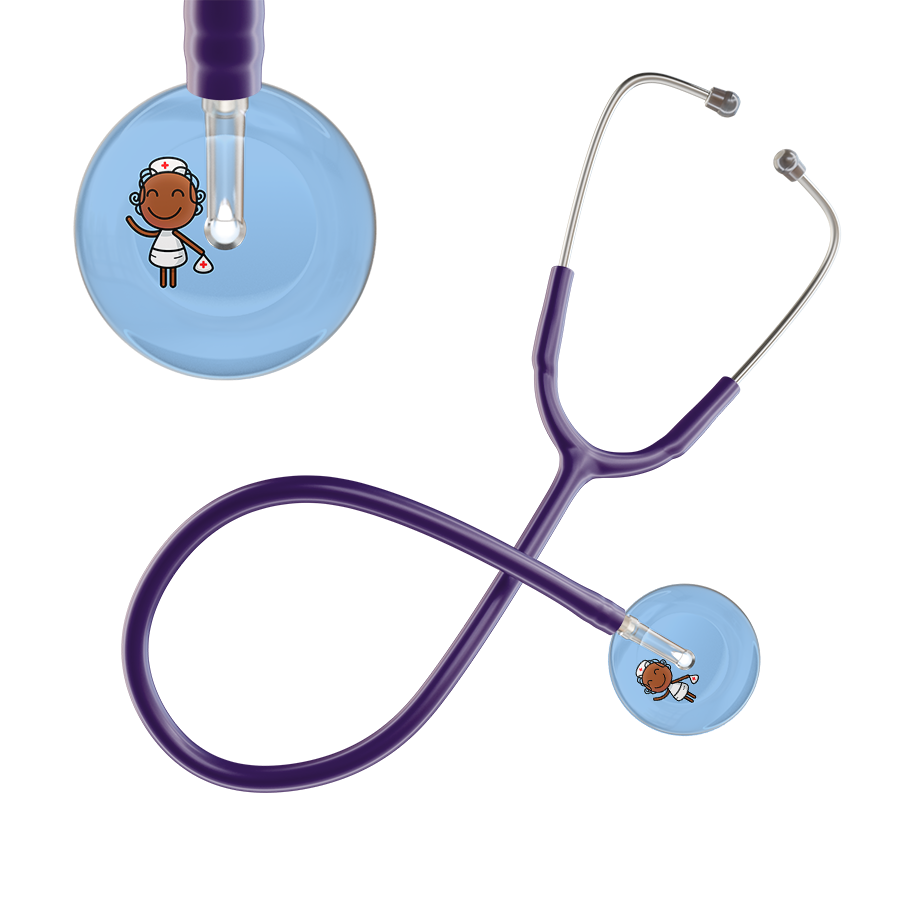 Cartoon Nurse F4 Skin Stethoscope