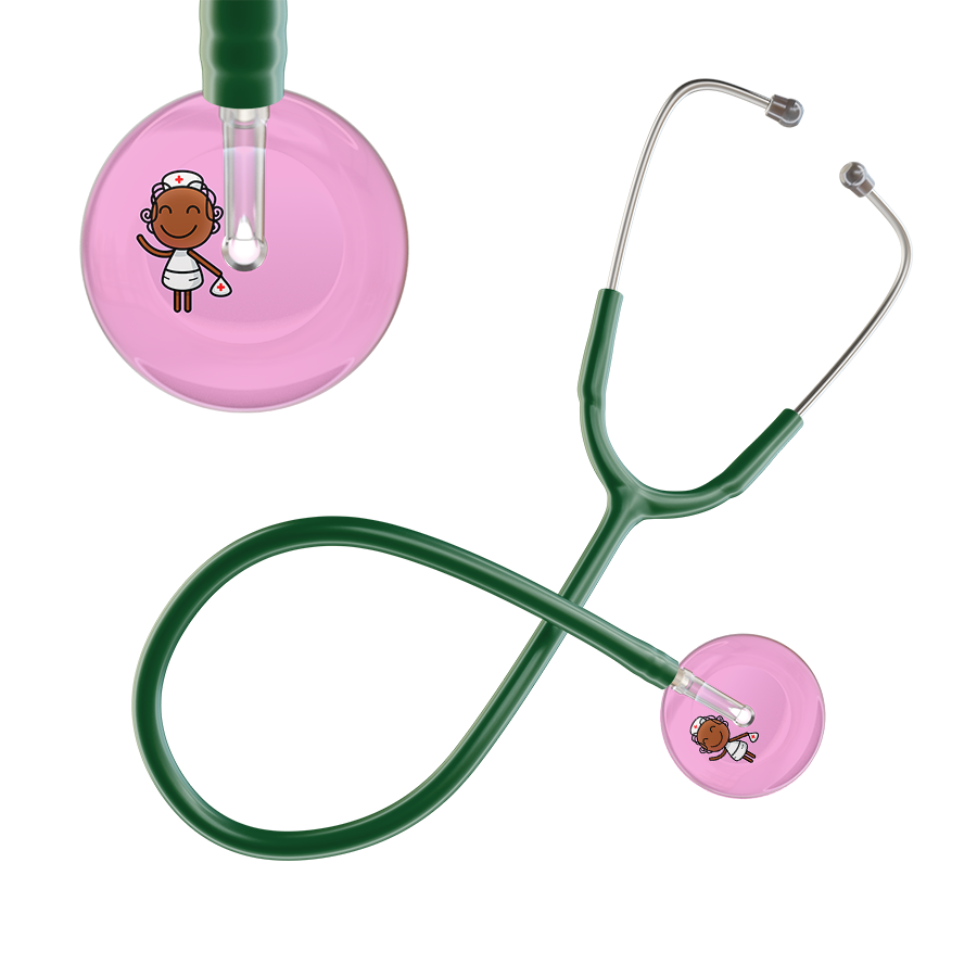 Cartoon Nurse F4 Skin Stethoscope