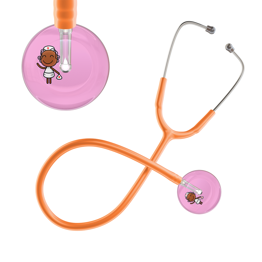 Cartoon Nurse F4 Skin Stethoscope