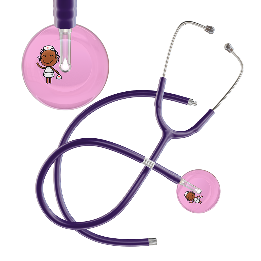 Cartoon Nurse F4 Skin Stethoscope