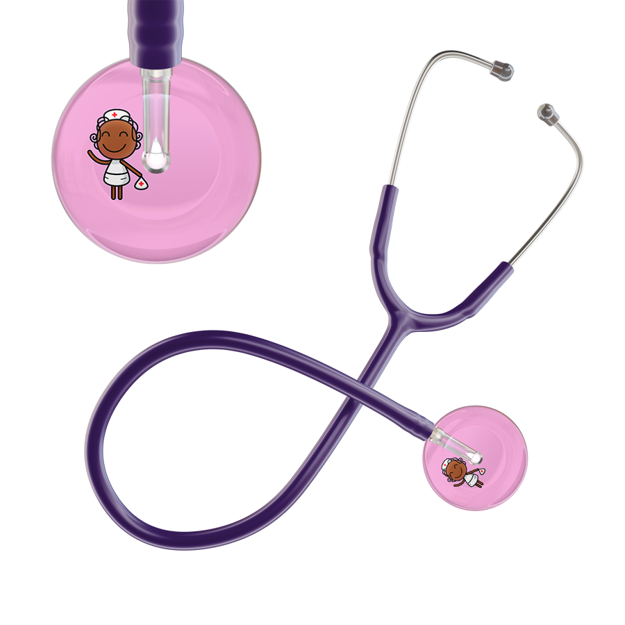 Cartoon Nurse F4 Skin Stethoscope
