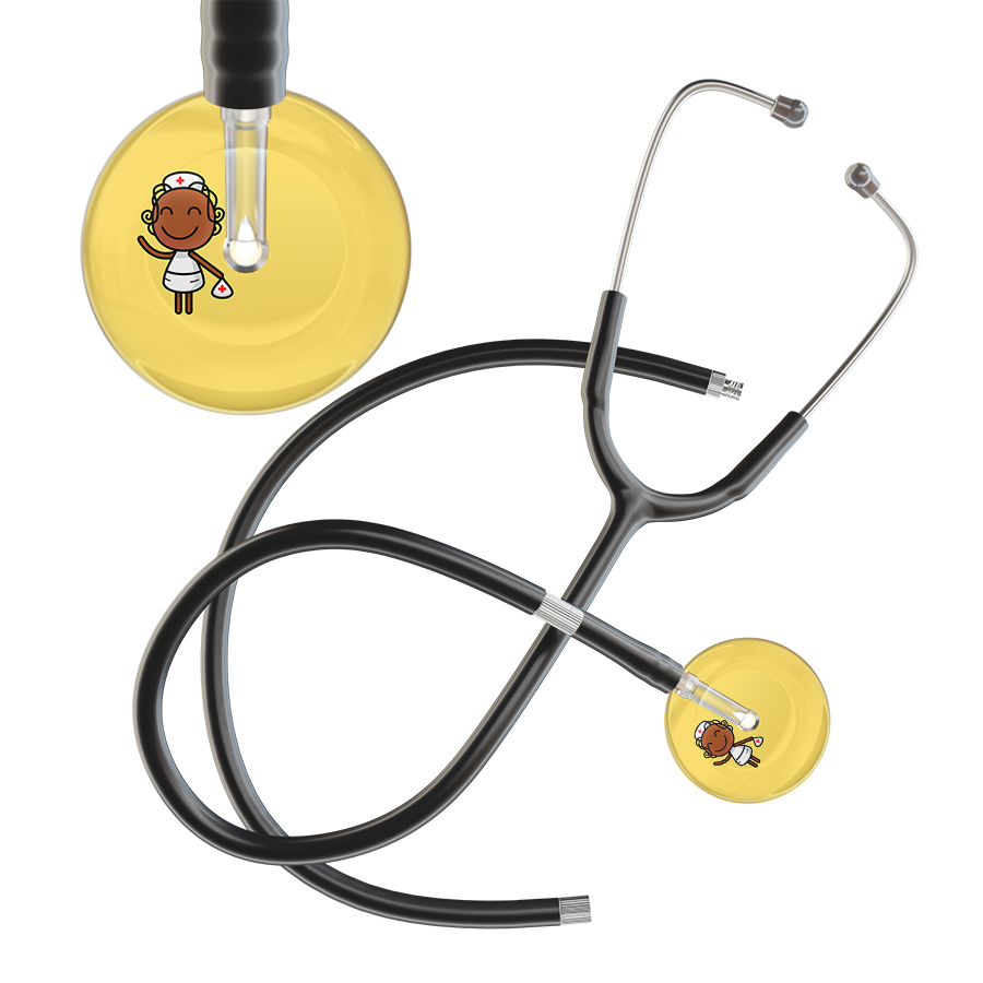 Cartoon Nurse F4 Skin Stethoscope
