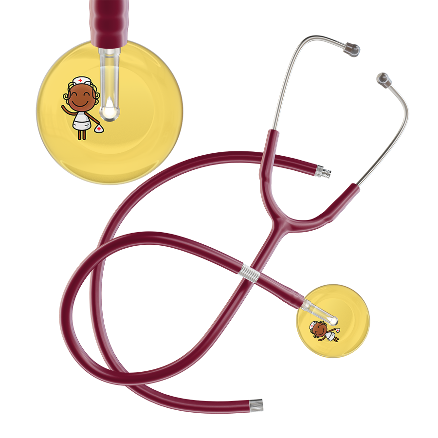 Cartoon Nurse F4 Skin Stethoscope