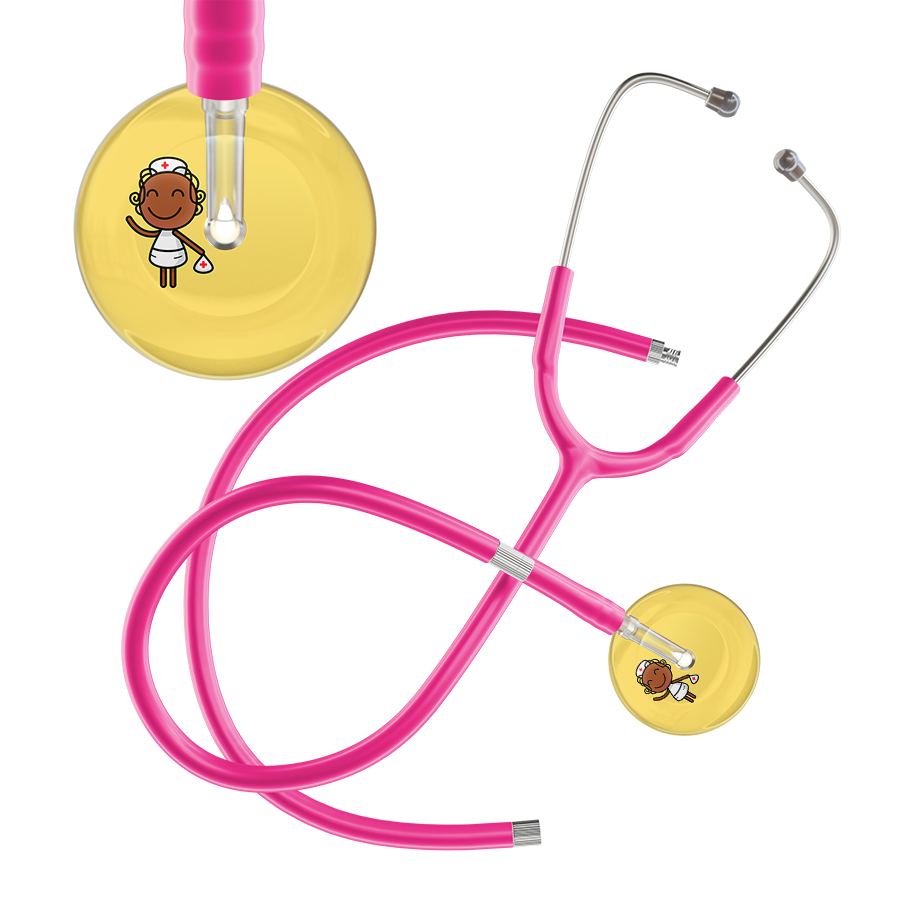 Cartoon Nurse F4 Skin Stethoscope