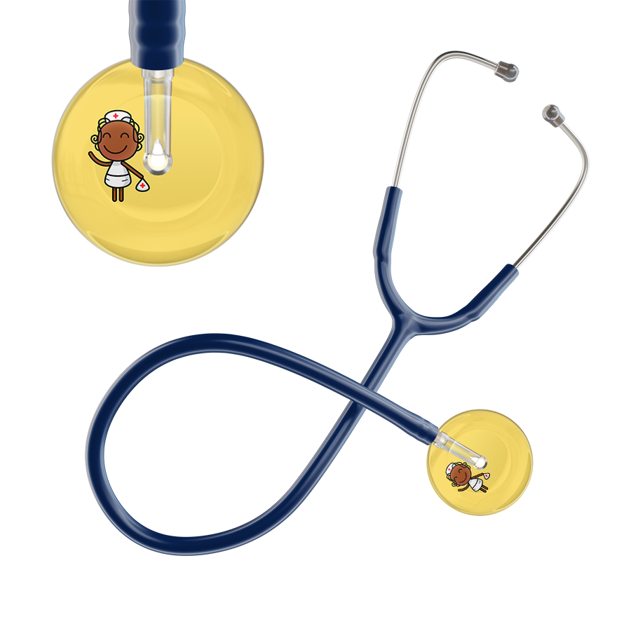 Cartoon Nurse F4 Skin Stethoscope