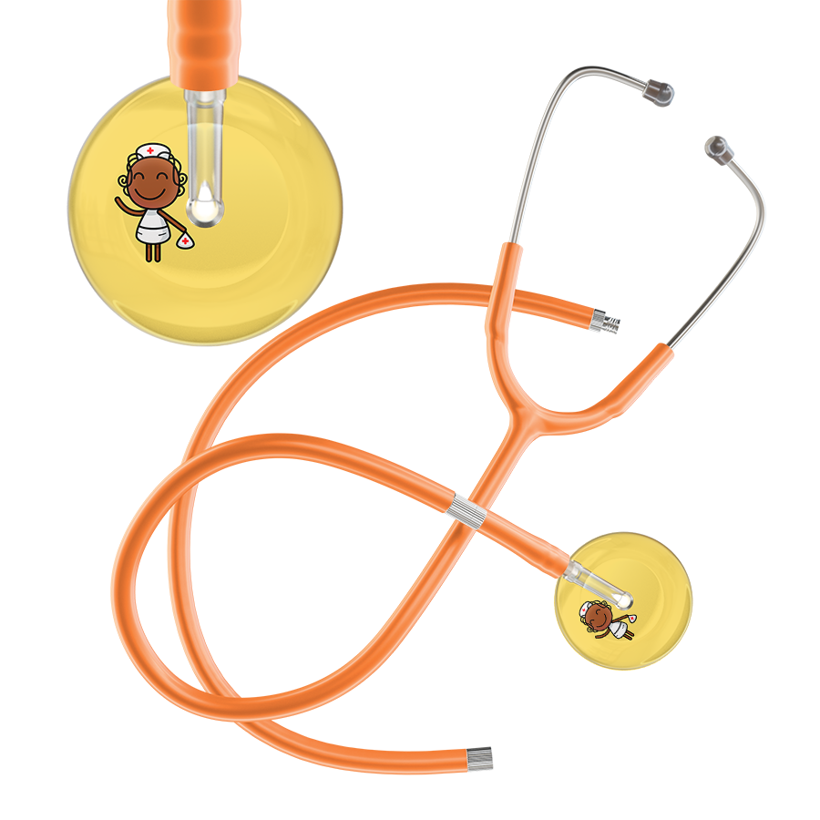 Cartoon Nurse F4 Skin Stethoscope