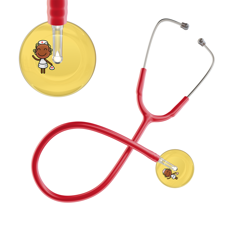 Cartoon Nurse F4 Skin Stethoscope
