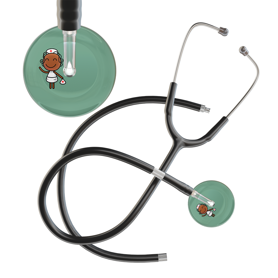 Cartoon Nurse F4 Skin Stethoscope