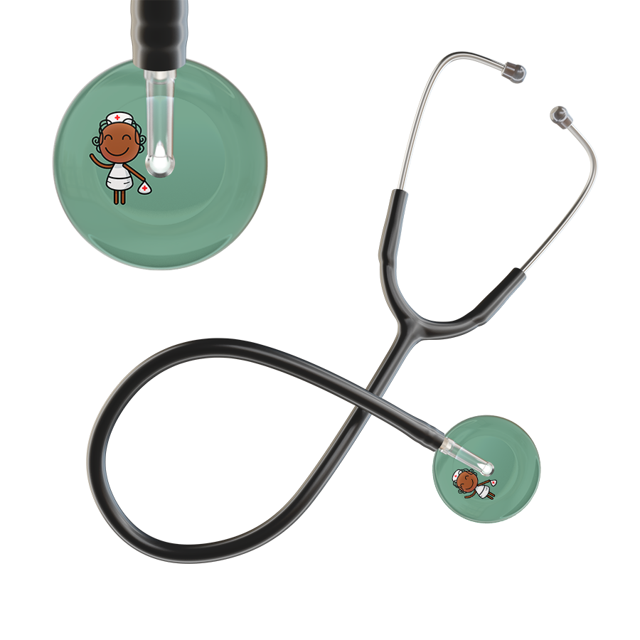 Cartoon Nurse F4 Skin Stethoscope
