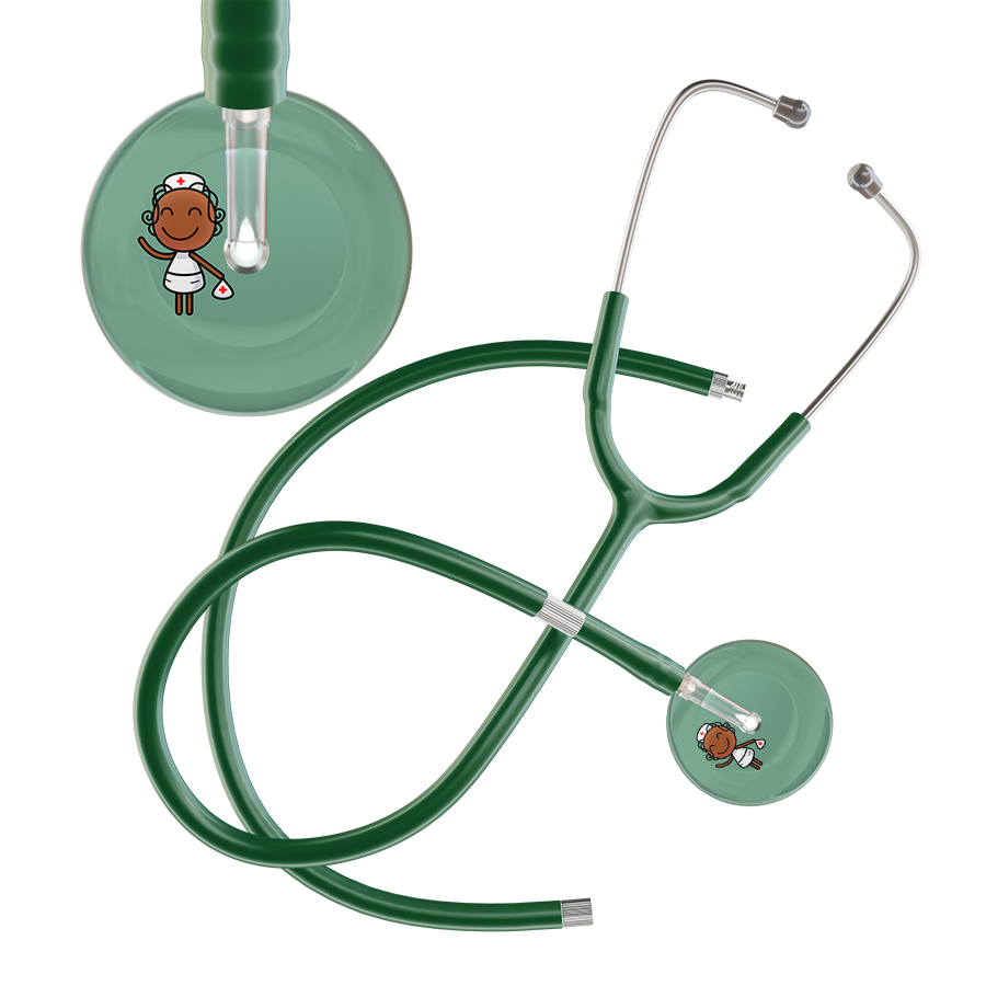 Cartoon Nurse F4 Skin Stethoscope