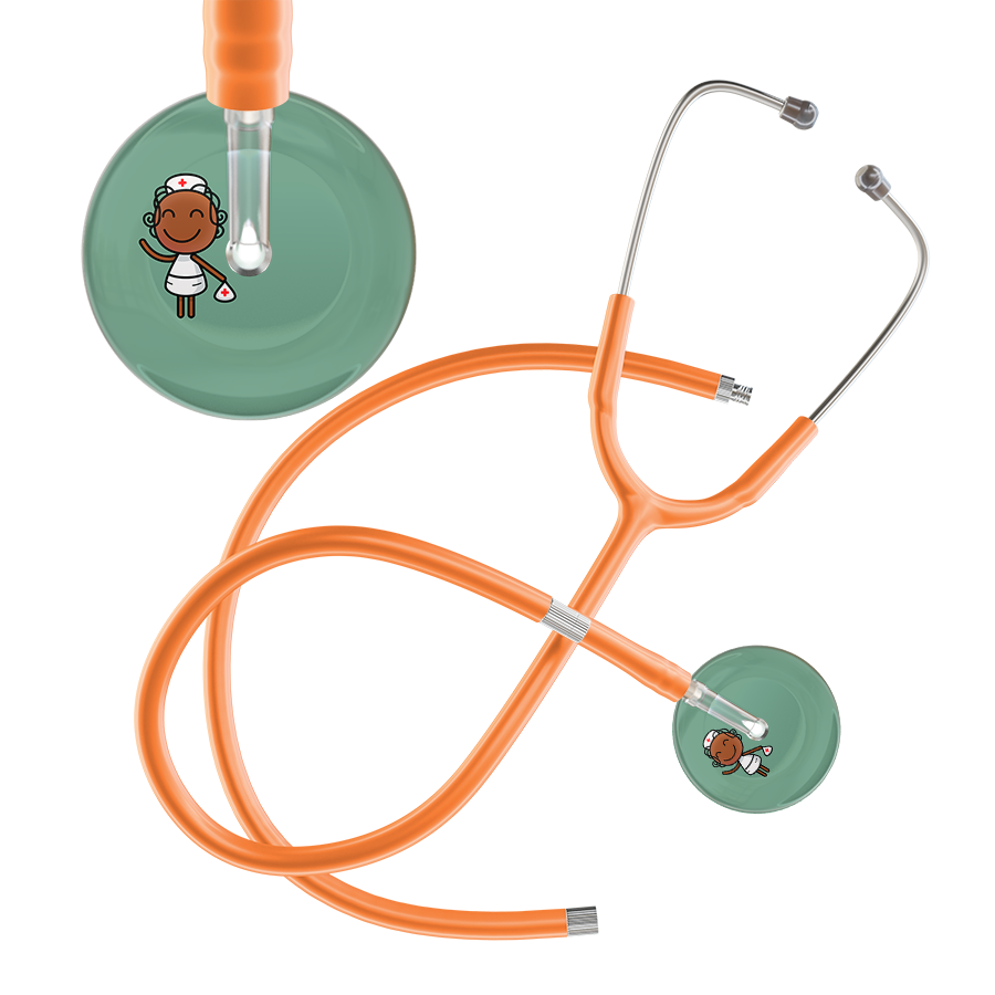 Cartoon Nurse F4 Skin Stethoscope