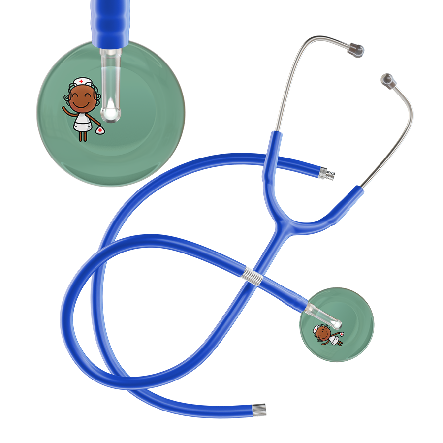 Cartoon Nurse F4 Skin Stethoscope