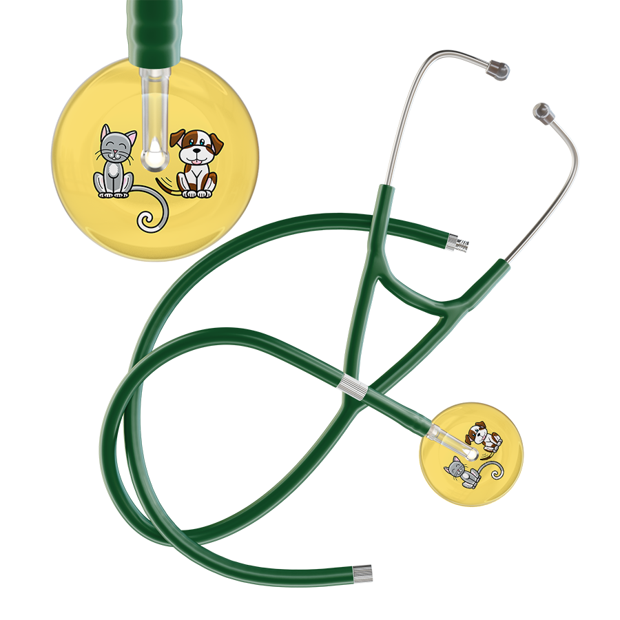 Light Cat & Dog Cardiology Stethoscope