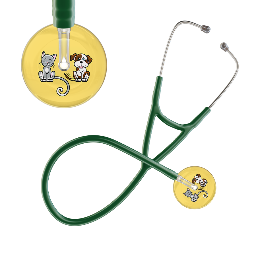 Light Cat & Dog Cardiology Stethoscope