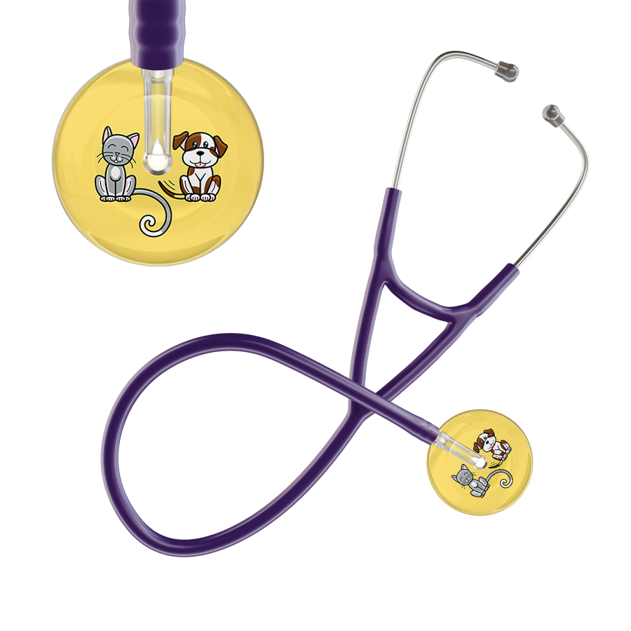 Light Cat & Dog Cardiology Stethoscope