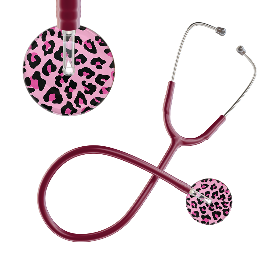 Leopard Pattern Stethoscope - Leopard Print