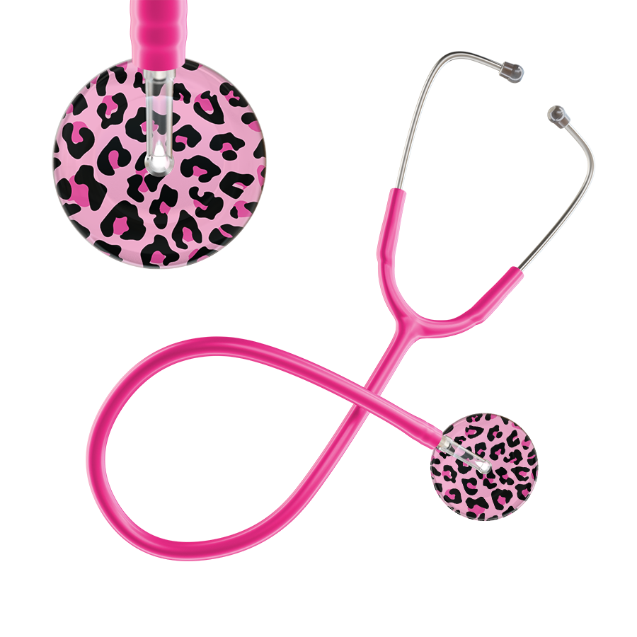 Leopard Pattern Stethoscope - Leopard Print